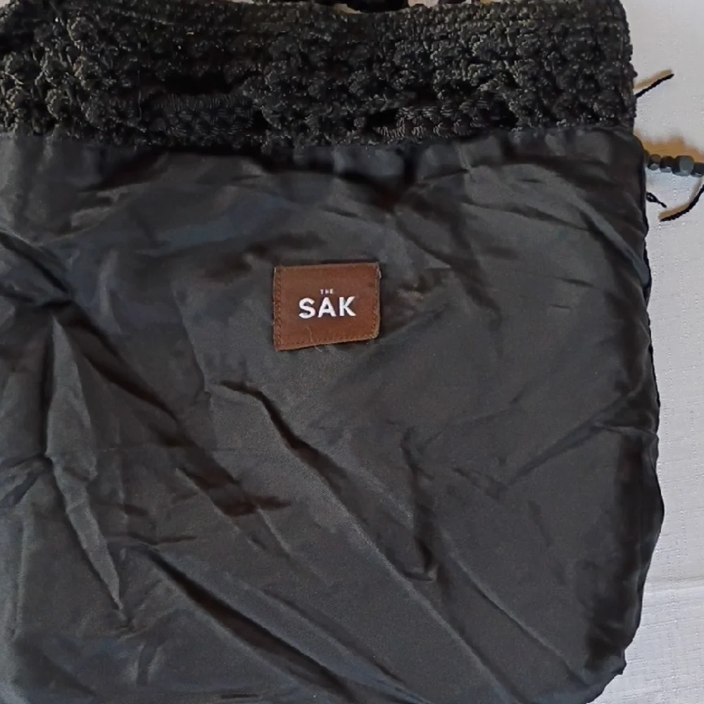 The Sak Black Crochet Backpack - Picture 5 of 10